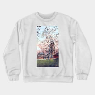 ST JOHNS CHURCH WAPPING LONDON AT SUNRISE Crewneck Sweatshirt